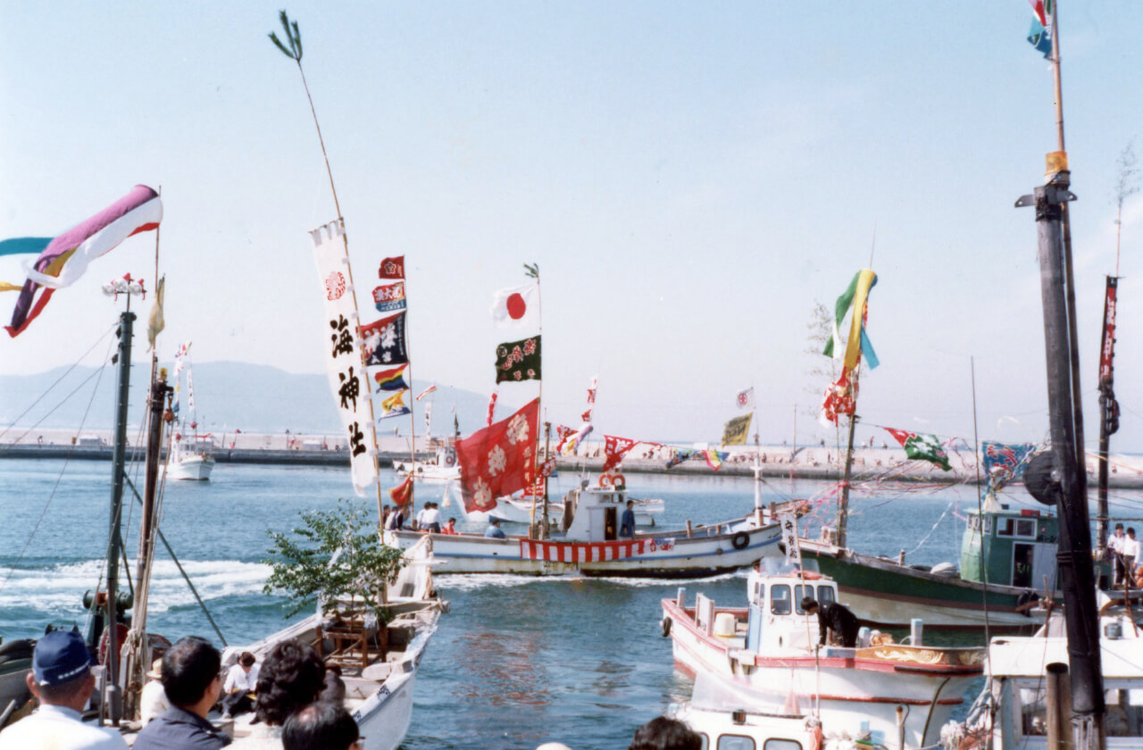 海神社の秋祭り