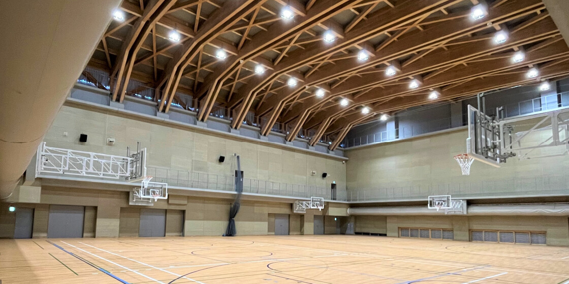 新垂水体育館完成写真