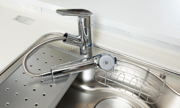 浄水器一体型シャワー水栓